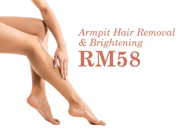 Armpit Hair Removal & Brightening